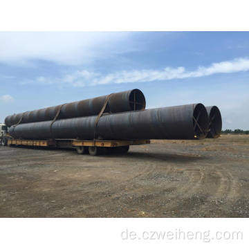 Ssaw Steel Pipe für Marine drängen